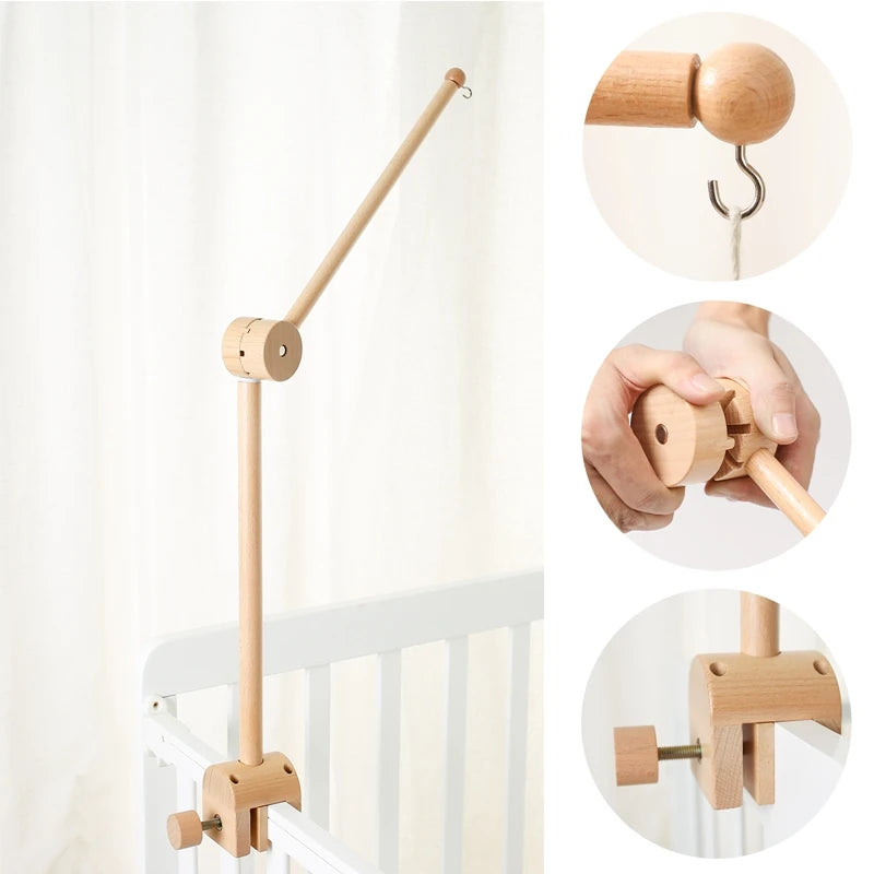 Baby Rattle Crib Mobile Bracket