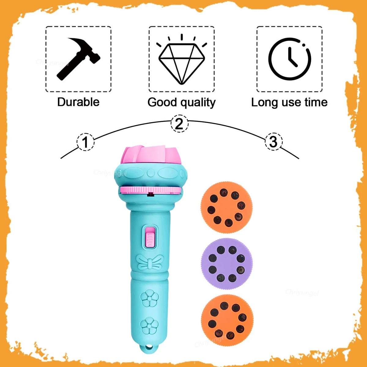 Kids Projector Flashlight Toy